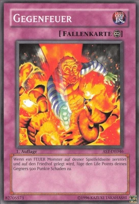 YuGiOh Gegenfeuer AST-DE046 Common NM unl. - Bild 1 von 2