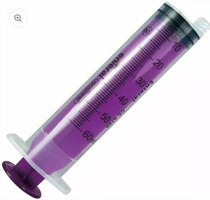 60ml ENFIT Enteral Syringes ISOSAF~FREE DELIVERY~UK Seller ~ Quantity 5/10 - Picture 1 of 4