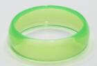 Club Candy Transparent Costume Bracelet: Green One Size