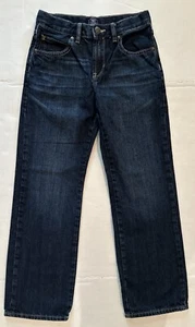 GapKids Boys Jeans Pants Size 10 Straight Fit Legs Regular Adjustable Waist - Picture 1 of 9
