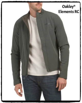 New Oakley Elements™ RC Thermal Jacket • Full Zip Dark Brush - Men's Large L - Image 1 of 3