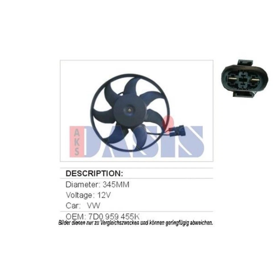 Ventilateur De Refroidissement Moteur pour Transporteur VW (IV) Bus 70XB 70XC - Photo 1/1