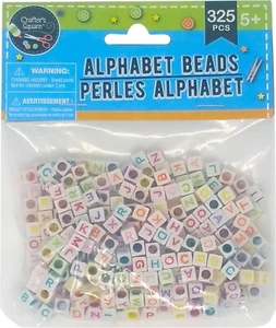 Quilter's Square 325 pc Alphabet Beads - New Sealed package. - Picture 1 of 2