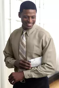 Polynosic Herringbone Shirt - Picture 1 of 7