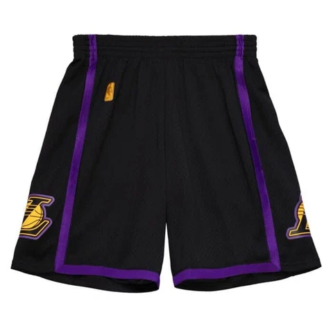 Mens Mitchell & Ness NBA RELOAD 2.0 SWINGMAN SHORTS - LA LAKERS 2009 Cover