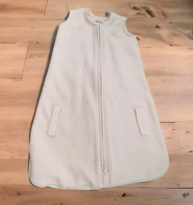 Saco de dormir Halo swaddle rosa pálido coroa de lã macia bebê recém-nascido 6-12 meses - Imagem 1 de 4