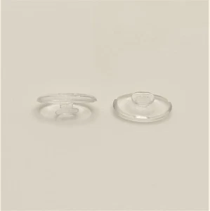 Weich PVC/Silikon Nasenpads - zum Aufschieben/Aufclipsen - für Brillen - einfache Montage - Bild 1 von 1