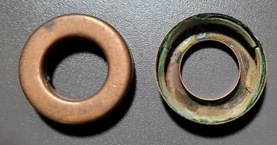 Tapa de cobre de bola Weathervane se adapta a varillas de 7/8" Foto 1 de 2