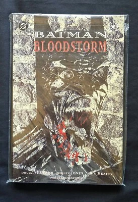 Batman: Bloodstorm от Doug Moench, Kelley Jones и т. д. (1-е издание HC W/DJ 1994 DC) - Изображение 1 из 3