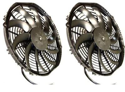 2 Pack!! Save $$ - SPAL 30100435 10" Fan Puller 12 Volt 847 cfm VA11-AP7/C-57A - Image 1 of 4