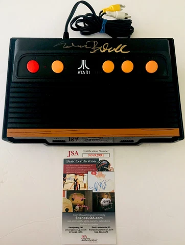 NOLAN BUSHNELL FOUNDER SIGNED AUTOGRAPHED ATARI FLASHBACK SYSTEM CONSOLE JSA COA Cover