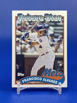 Francisco Alvarez 2023 Topps 1989 TBT 35 Throw Back Thursday rookie card RC #105 - Image 1 of 3