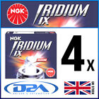 4X Ngk Bkr7eix (2667) Iridium Ix Spark Plug *Wholesale Price Sale*
