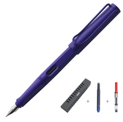 Caneta-tinteiro LAMY Safari edição especial série cor violeta EF nova na caixa - Imagem 1 de 3