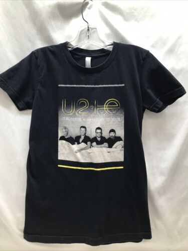 T-shirt femme double face U2 IE Innocence + Experience Tour fabriqué aux États-Unis