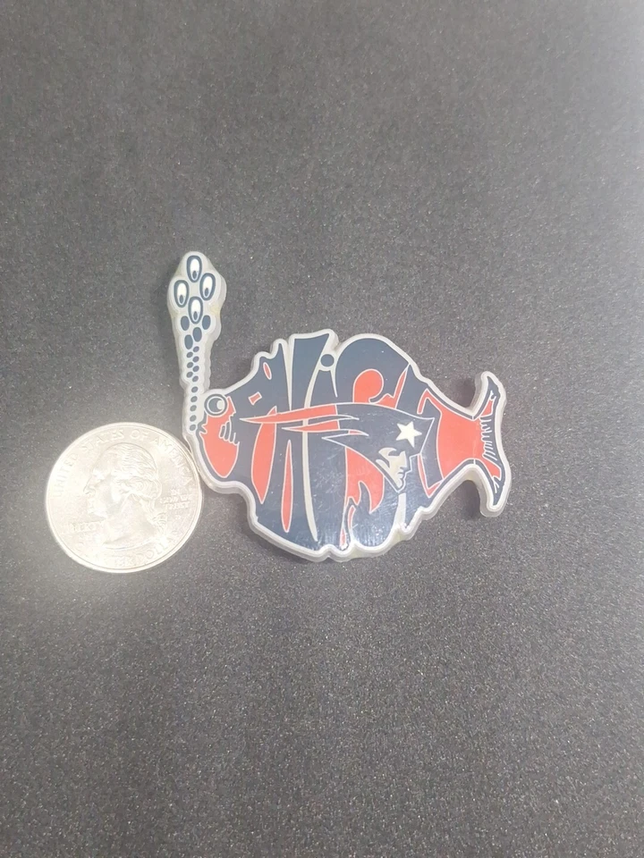 Phish Pin New England Patriots Mashup Foto 1 de 1