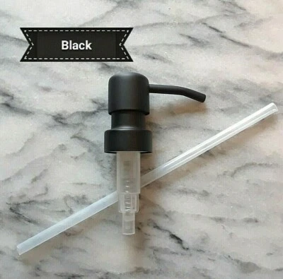 СМЕННЫЙ НАСОС диспенсер для мыла вина / ликера / бутылки / каменной банки - нержавеющая сталь - Изображение 1 из 4