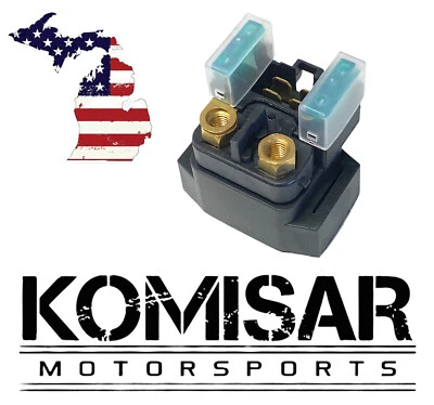 Solenoide de relé de arranque para Yamaha Grizzly 660 450 400 350 YFM - EE. UU. Ubicado Foto 1 de 4