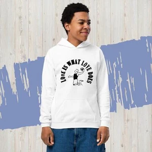 Youth heavy blend hoodie - Picture 1 of 6