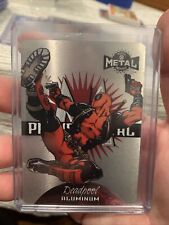 2020 2021 Upper Deck Marvel X Men Metal Universe Deadpool Aluminum!