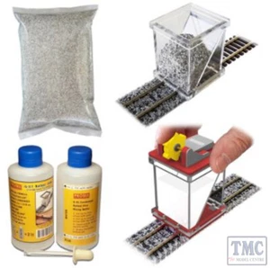 PBALKIT-11 Proses Ballasting Kit HO w/Ballast Glue Applicator (Light Grey) - Picture 1 of 1