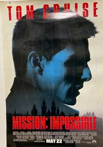 Mission Impossible (Advance) 1996 locandina film originale 27x40 arrotolata - Foto 1 di 2