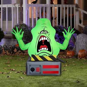 Cazafantasmas 3,5 pies más delgado en trampa fantasma soplado por aire decoración de Halloween inflable - Imagen 1 de 7