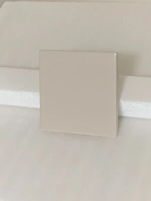 AO NEW VINTAGE AMERICAN OLEAN   4 1/4" x 4 1/4"  #0057 MATTE LINEN - Image 1 of 4