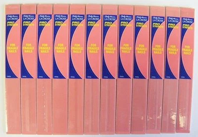 Lote de 12 limas de uñas Sally Hansen/LaCross Pro Strength (para uñas frágiles) Foto 1 de 2