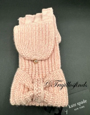 Guante Kate Spade Pop Top/Mitten English Rose 1 Talla Nuevo Foto 1 de 4