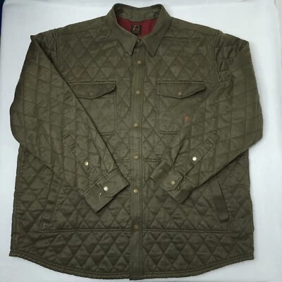 Chaqueta militar acolchada Overland abrigo aislante para hombre talla XXL 2XL verde militar  Foto 1 de 4