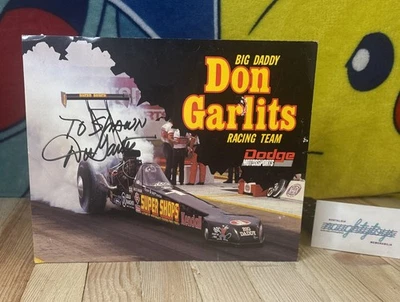 Foto autografiada firmada por Big Daddy Don Garlits “To Shawn” Dodge Motorsports 8x10 Foto 1 de 4