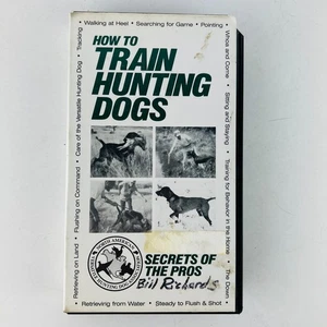 How To Train Hunting Dogs - Secrets Of The Pros VHS Rare Vintage - Picture 1 of 2