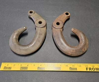 60 66 67 68 CHEVY GMC CAMIÓN GANCHOS DE REMOLQUE DELANTEROS IZQUIERDO DERECHO 69 72 BLAZER LEER DESCRIPCIÓN Foto 1 de 4