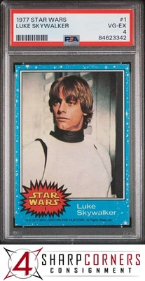 1977 STAR WARS #1 LUKE SKYWALKER RC PSA 4 - Image 1 of 4