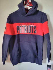 New England Patriots NFL Team Apparel Sweater Youth Medium Boys 10/12 - Picture 1 of 6