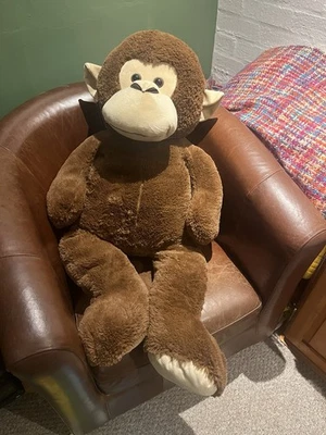 Extra Large Gigantic Soft Plush Monkey Chimpanzee Cuddly Toy Plush Giant Gorilla - Image 1 of 4