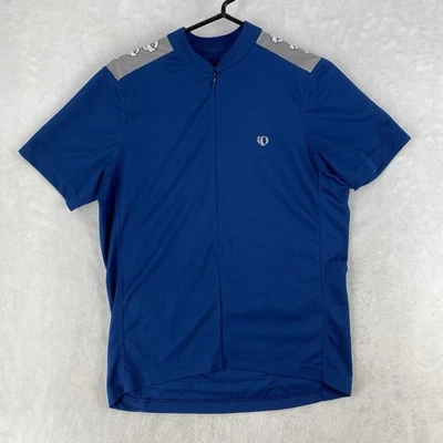 Camiseta deportiva de ciclismo Pearl Izumi para hombre azul medio Select Series Quest Bike cremallera completa Foto 1 de 4
