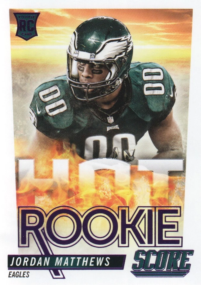 2014 Score Hot Rookies #HR18 Jordan Matthews - FB - Image 1 of 2