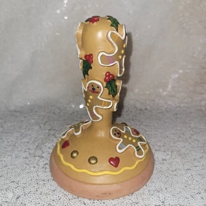 NEW Shaker Hearth Gingerbread Man Terracotta Cookie Press  3.5 " Diameter J324 - Picture 1 of 6