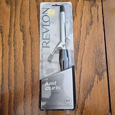 New Revlon “Just Curls” Styling Brush 3/4” Sealed In Box RV001C - Image 1 of 4