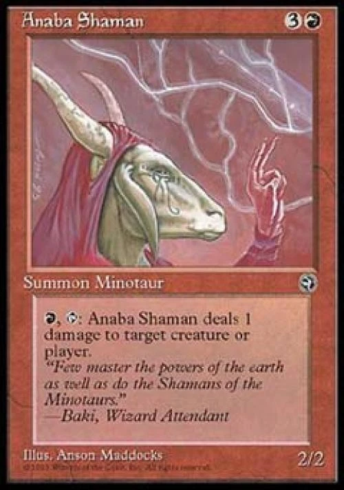 Anaba Shaman (2) - Medium Play MTG Homelands - Image 1 of 1