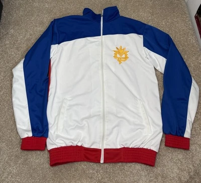 Chaqueta de Pista Team Manny Pacquiao Aros Original Para Hombre Talla L Blanco Rojo Azul Foto 1 de 4