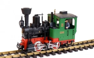 Locomotora de vapor LGB Stainz verde-negro, módulo de sonido y generador de vapor, escala G, LGB Kup - Imagen 1 de 1