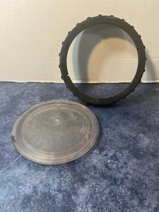 JACUZZI MAGNUM STRAINER COVER Lid and LOC NUT,  P/N 42-2828-06 and 39257902R000 - Picture 1 of 5