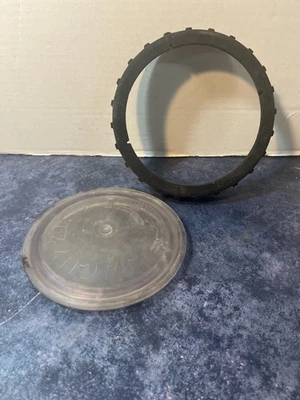 JACUZZI MAGNUM STRAINER COVER Lid and LOC NUT,  P/N 42-2828-06 and 39257902R000 - Image 1 of 4