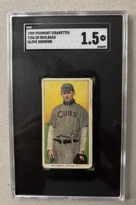 1909 PIEDMONT CIGARETTES T206 ED GUANTE REULBACH MOSTRANDO SGC 1,5 FR - Imagen 1 de 2