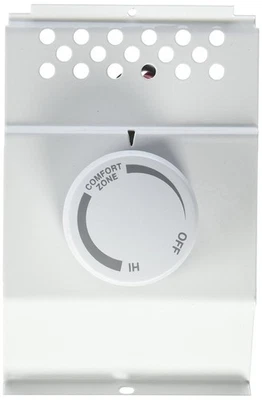 CADET MANUFACTURING 8734 White Double Pole Built In Baseboard Thermostat - Image 1 of 2