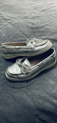 Silver Boat Shoes -Woman’s - Image 1 of 4