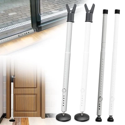 DIIG Door Security bar, 17-50.5'’ Adjustable Door Stopper Stick for Front Home Apa...